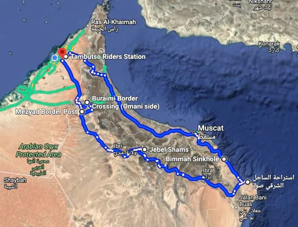 Gulf Explorer | The Oman Overnight Loop