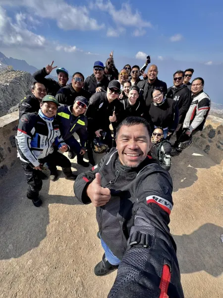 A Champion on the Peak | Tambutso ni Pacquiao (Jebel Jais Ride)