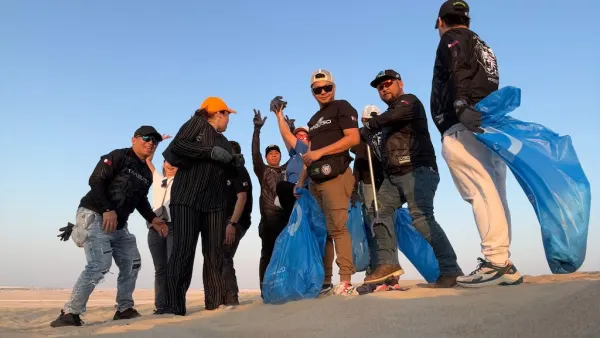 Action Over Throttles | DEAP Qatar Desert Cleanup Drive