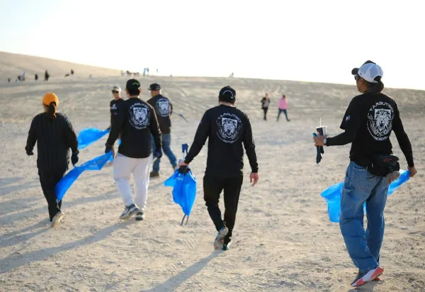 Action Over Throttles | DEAP Qatar Desert Cleanup Drive