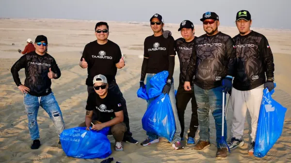 Action Over Throttles | DEAP Qatar Desert Cleanup Drive