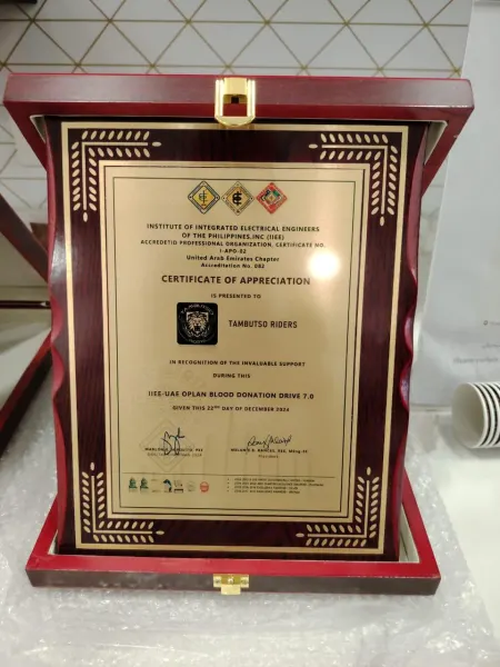Tambutso RAKs | Blood Donation Drive with IIEE-UAE