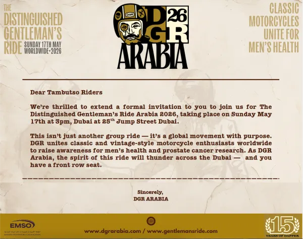 The Dapper Revolution | DGR Arabia 2026